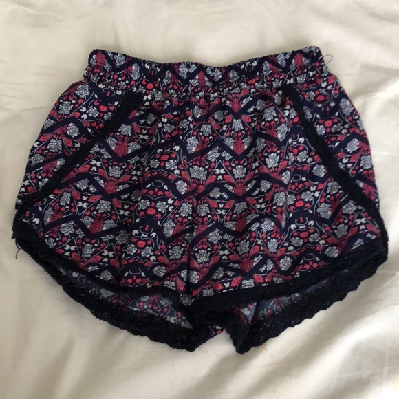 2 for $15 Two pairs of girls lightweight boho flowy shorts. - Picture 2 of 8